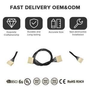 Connecteur isolé PTFE pas de 2,54 mm pour faisceau de câblage électronique de drones, modèles RC, projets électroniques DIY, informatiques et motos - Product Image 4