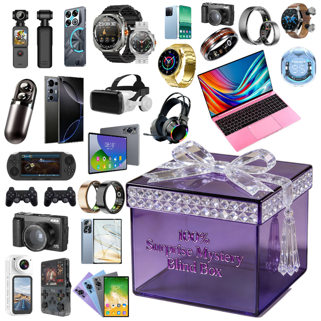 US Direct Shipment Lucky Electronics High Quality Smart Watches Popular Earbuds Hot Selling 3C Electronic Product in Mystery Box