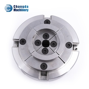 Máy công cụ 4 hàm mâm cặp kp96 kp70 tự định tâm Chuck với 1 ''-8 M33 chủ đề gỗ làm việc tiện mâm cặp - Product Image 5