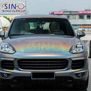 IL-07 fantôme gris irisation Laser arc-en-ciel vinyle voiture carrosserie wrap feuille voiture autocollant vinyle <span class=keywords><strong>Film</strong></span> - Product Image 4