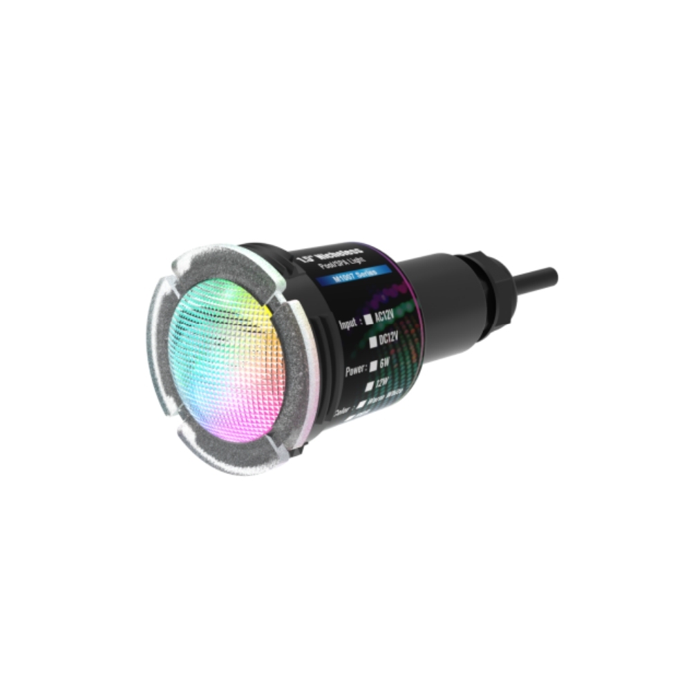 OEM Small Size 1.5 Inch 6W LED Swimming Pool Light IP68 AC 12V Color Changing RGBW Compatible with Pentair Jandy Control System