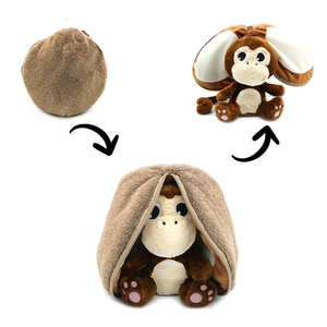 Cocco reversibile alla scimmia <span class=keywords><strong>2</strong></span> in 1 peluche peluche CPC per bambini che trasformano regali di compleanno di Sorytelling peluche da cocco a scimmia - Product Image 1
