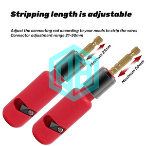 New thợ điện dây vũ nữ Thoát Y cho một cách nhanh chóng tước dây sử dụng với tay khoan điện xách tay hợp kim nhôm thợ điện công cụ - Product Image 4