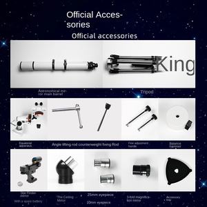 BIJIA90080 Télescope astronomique HD haute puissance pour l'observation des étoiles, adapté aux adultes et aux enfants, utilisation en extérieur - Product Image 5