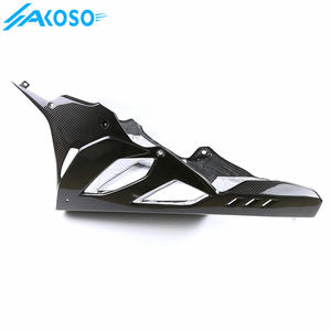 ชุดแฟริ่งใต้ท้องรถมอเตอร์ไซค์ AKOSO 100% คาร์บอนไฟเบอร์ 3K สำหรับรถแข่ง <span class=keywords><strong>BMW</strong></span> <span class=keywords><strong>S1000RR</strong></span> ปี <span class=keywords><strong>2023</strong></span> 2024 - Product Image 5