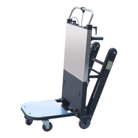 Chariot de courses électrique intelligent à trois roues, alimenté par batterie, portable, pour monter les marchandises dans les escaliers