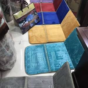 Washable Embossed Flannel <b>Blanket</b> with Non-Slip Backing, Compact Folding Design, Suitable for Hotels, Outdoor <b>Picnics</b>, Camping, - Product Image 1