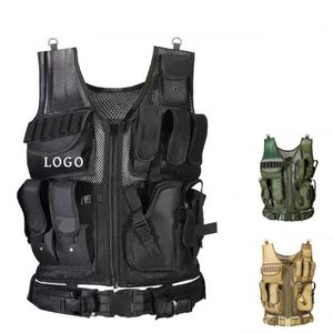 Équipement d'aventure en plein air, gilet tactique camouflage, gilet d'aventure en milieu sauvage amphibie, gilet multifonctionnel CS - Product Image 1