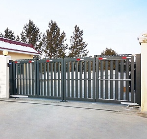 Automatic Folding Gate Aluminum <b>Swing</b> Design for Residential Small Gate Courtyard Entrance Driveway Apartment Hotel Hospital Gym - Product Image 4