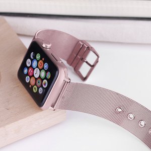 สายรัดข้อมือสแตนเลสสุดหรูสายนาฬิกาอัจฉริยะแบบมิลานสำหรับ Apple <span class=keywords><strong>iWatch</strong></span> <span class=keywords><strong>7</strong></span> 6 5 4 3 SE สำหรับเปลี่ยนสายนาฬิกาโลหะ - Product Image 4