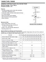 Diode redresseuse 1N5400 50V 3A Axiale DO-201AD 100% Originale et Code de Lot Traçable
