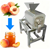 Industriële hoogproductieve fruitverwerkingsinstallatie voor het maken van groente- en fruitpuree, mango-, passievrucht-, ananasjam, pulp-extractor en kersenextract.