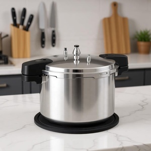 Casserole à pression indienne multifonctionnelle antiadhésive de 16 L, compatible avec les cuisinières à induction - Product Image 3