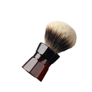 Pinceau à raser Moka Express 24 mm en poils de <span class=keywords><strong>blaireau</strong></span> de qualité supérieure avec manche en résine pour l'entretien de la barbe et l'utilisation en salon - Product Image 1