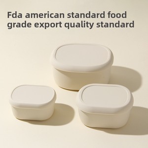 Coperchio per Contenitore Pranzo in Silicone Puro Personalizzato, Resistente alle Alte Temperature e Adatto al Microonde, Ciotola per Riso Resistente al Frigorifero, Contenitore per Alimenti - Product Image 2