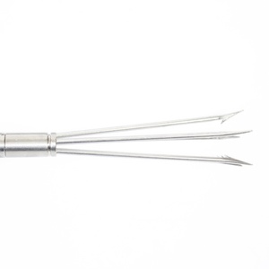 Tenedor de pesca de aleación de aluminio Newbility 5 <span class=keywords><strong>dientes</strong></span> 3 secciones 2 metros trampa de pesca de Metal - Product Image 4