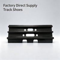 Chaussures de chenilles pour excavatrices, pièces de train de roulement pour excavatrices Kobelco, CAT, Komatsu, Volvo – Vente en gros directe usine