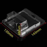 Étui de protection pour cartes courtes en blister haute transparence pour modèles moulés sous pression de la série Europe, pour plantes et jouets