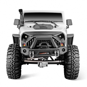 1/10 quy mô 4WD <span class=keywords><strong>RC</strong></span> <span class=keywords><strong>Crawler</strong></span> xe 2.4G không thấm nước điều khiển từ xa off-road xe tải <span class=keywords><strong>RTR</strong></span> 86010 JK kim loại sở thích <span class=keywords><strong>RC</strong></span> xe - Product Image 4