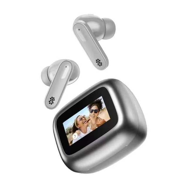 AI Translate Assistant ANC ENC Smart Touch LED Screen TWS  5.4 In-Ear Earbuds