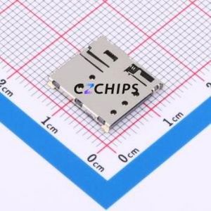 XDSM-0420-2182B SIM Card Connector SMD Connector Self-Return Type Nano SIM Card 1.35mm - Product Image 1