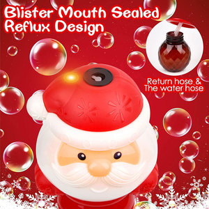 JinYing Multi Color OEM ODM <b>Lovely</b> Halloween Christmas Electric Light up Bubble <b>Wand</b> with Music - Product Image 4