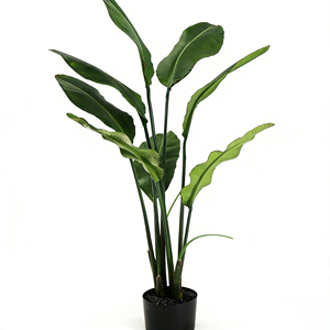 Plante artificielle oiseau de <span class=keywords><strong>paradis</strong></span>, grand arbre tropical, arbre artificiel réaliste, bonsaï, verdure, arbre artificiel pour décoration intérieure - Product Image 2