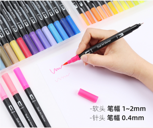 2024高品质双头艺术绘画标记素描亚克力绘画标记 - Product Image 3