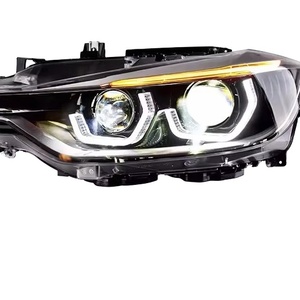 Actualización de Faros Delanteros F30 con Láser LED para Serie 3 320/318/328Li 2013-2018, Luces de Circulación Diurna LED DRL, Actualización de Faros Delanteros M4 F30 LED - Product Image 1