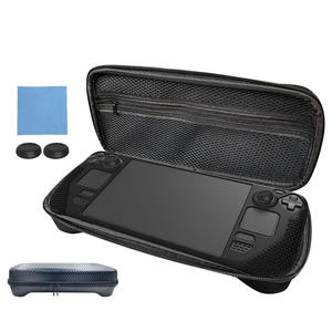 Набор аксессуаров для игровой консоли 4 в 1, силиконовый чехол, черный защитный комплект с чехлом - Product Image 2