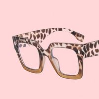 Gafas Ópticas Unisex de Moda, Montura Cuadrada Completa Personalizada, Gafas con Bloqueo de Luz Azul para Leer