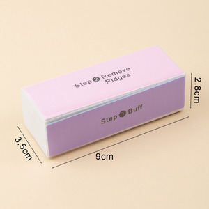 Four-Sided Double-Sided Polishing <b>Nail</b> <b>Tools</b> Square Sponge Grinding <b>Tools</b> Tofu Blocks for Professional <b>Nail</b> Files - Product Image 4