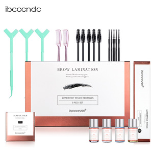 Kit de Lamination des Cils et des Sourcils, Crème Coréenne pour Lifting des Cils et des Sourcils, Kit de Lifting des Cils et des Sourcils et Kit de Teinture Personnalisable avec Noir - Product Image 1