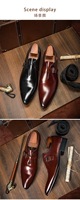 Fashion Business Formelle Schuhe Echte Kuhle der Büros chuhe für Männer Pointed Toe Hochzeits feier Kleid Schuhe OEM