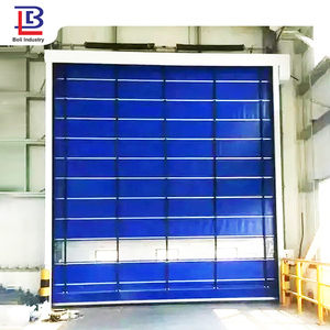 <span class=keywords><strong>Rideau</strong></span> en tissu PVC de grande taille <span class=keywords><strong>porte</strong></span> empilable pliante avec capteur infrarouge radar Industrie CE Certificat <span class=keywords><strong>Porte</strong></span> <span class=keywords><strong>d</strong></span>'usine - Product Image 1