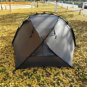 <span class=keywords><strong>2026</strong></span> yeni tasarım cabrio iç çadır 1/2 kişi Ultralight çadır 15D naylon Alu kutup çift katmanlı kendinden ayakta sırt çantasıyla çadır - Product Image 4