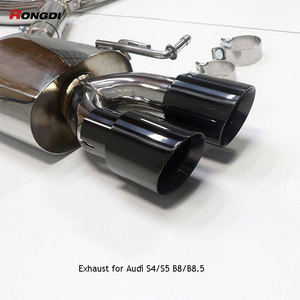 Échappement Catback Valvetronic de haute qualité pour Audi <span class=keywords><strong>S4</strong></span> S5 <span class=keywords><strong>B8</strong></span> <span class=keywords><strong>B8</strong></span>.<span class=keywords><strong>5</strong></span> 3.0T 2007-2017 Silencieux à soupapes Télécommande avec embouts d'échappement - Product Image 6