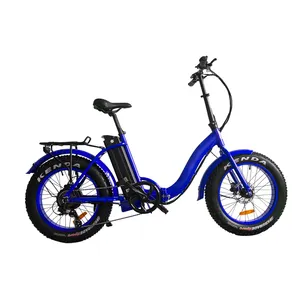 Bicicleta de gordura elétrica dobrável, mais popular, 1000w, bicicleta off-road para adultos