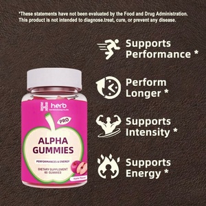 Gummies <span class=keywords><strong>Alpha</strong></span> Bites 7 en 1, marque privée OEM/ODM, AlphaBites pour la performance et l'énergie des hommes, <span class=keywords><strong>Alpha</strong></span> Gummy - Product Image 4