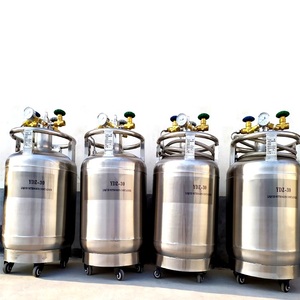 ถัง LN2ไนโตรเจนเหลวเคลื่อนที่ด้วยแรงดันภาชนะบรรจุน้ำเชื้อ200L YDZ-200ป้องกันการกัดกร่อน - Product Image 3