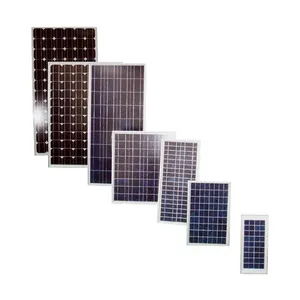 Panneaux solaires polycrystallins 12 v, 100 w, haute efficacité, 100