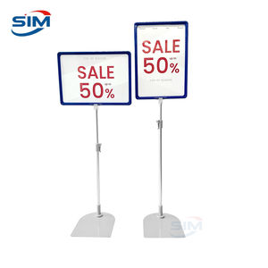 Espositore portatile per supermercato regolabile in altezza per adattarsi ai telai di plastica Standard per prezzi e promozioni POP - Product Image 6