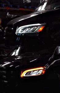 Conjunto de Faros Delanteros para Sprinter 19-23, Modificación de Alta Gama, Luces LED de 12V para Conducción Diurna y Direccionales, Faros LED de 12V para Sprinter - Product Image 2