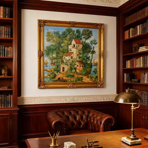 Decoración <span class=keywords><strong>de</strong></span> Pared <span class=keywords><strong>de</strong></span> Lujo para el Hogar, Arte Moderno, Coloridas Pinturas <span class=keywords><strong>al</strong></span> Óleo <span class=keywords><strong>de</strong></span> <span class=keywords><strong>Paisajes</strong></span> Marinos <span class=keywords><strong>de</strong></span> <span class=keywords><strong>Primavera</strong></span> - Product Image 5