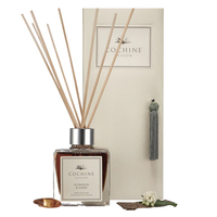 Conception de luxe de marque privée reed diffuseur avec des fleurs