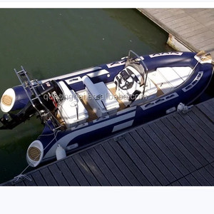 เรือยางพร้อมมอเตอร์ ได้รับการรับรองมาตรฐาน CE และวัสดุทำจากไฟเบอร์กลาส - Product Image 1