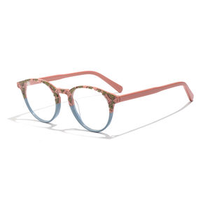 Fournisseur en gros <span class=keywords><strong>de</strong></span> montures <span class=keywords><strong>de</strong></span> lunettes correctrices rondes pour femmes, montures <span class=keywords><strong>de</strong></span> lunettes anti-lumière bleue, lunettes <span class=keywords><strong>de</strong></span> <span class=keywords><strong>lecture</strong></span> flexibles - Product Image 3