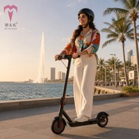 Scooter Eléctrico Extremo de 350W de Alta Resistencia, Plegable de 9.1 Pulgadas, con Control por Aplicación, Freno de Disco Trasero, Luces LED, 36V