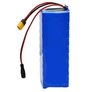 Skateboard Battery Customized 18650 24V 36V 48V 60V 72V 60Ah Ebike Battery Pack 50Ah 40Ah 30Ah 20Ah 48Volt Lithium Battery