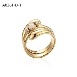 Anillo de Moda con PIEDRA A0361 para Mujer, Joyería de Alta Calidad - Product Image 1